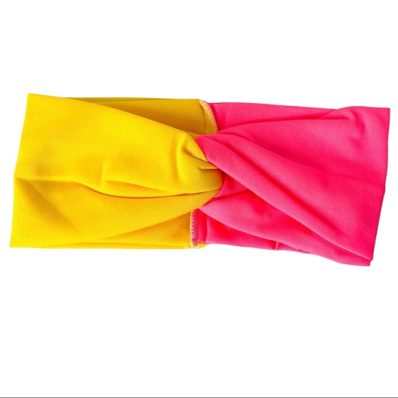 ColorBlock Twist Stretchy Headband - Picture 4 of 6